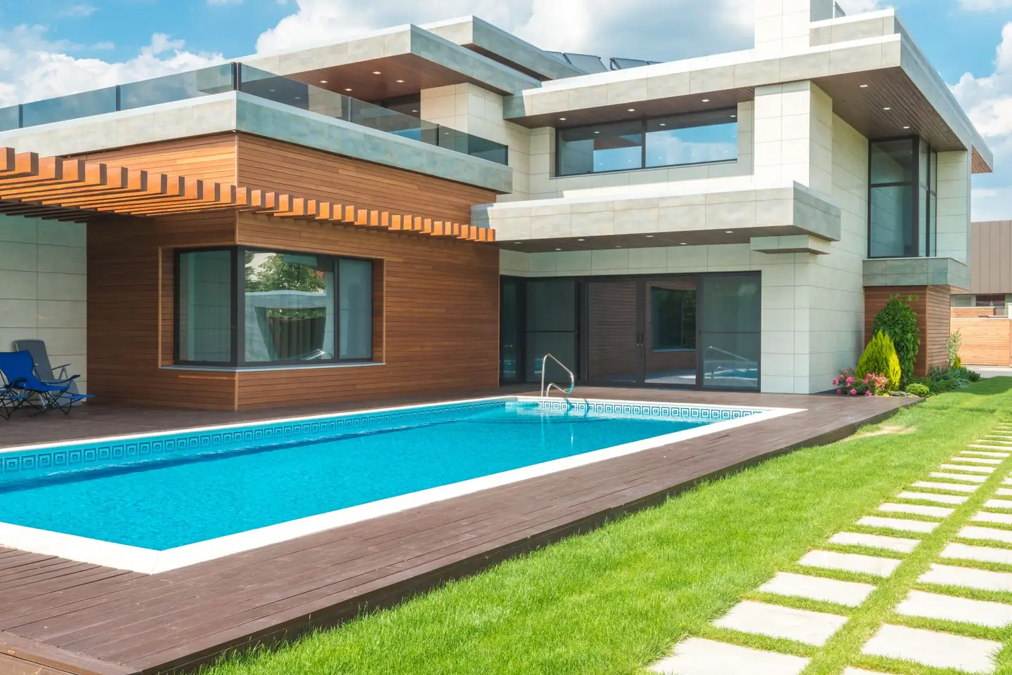 Swimming pool built in Frenchs Forest East, NSW